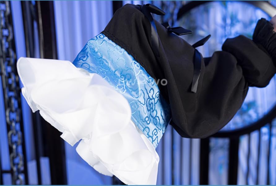 Lavender Ganyu Cosplay Costume, Christmas Halloween Costume, Zombie, Size M