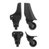 4pcs Universal Suitcase Replacement Wheels 360 Degree Rotating Design Luggage Spare Parts For Smooth Travel Adventures