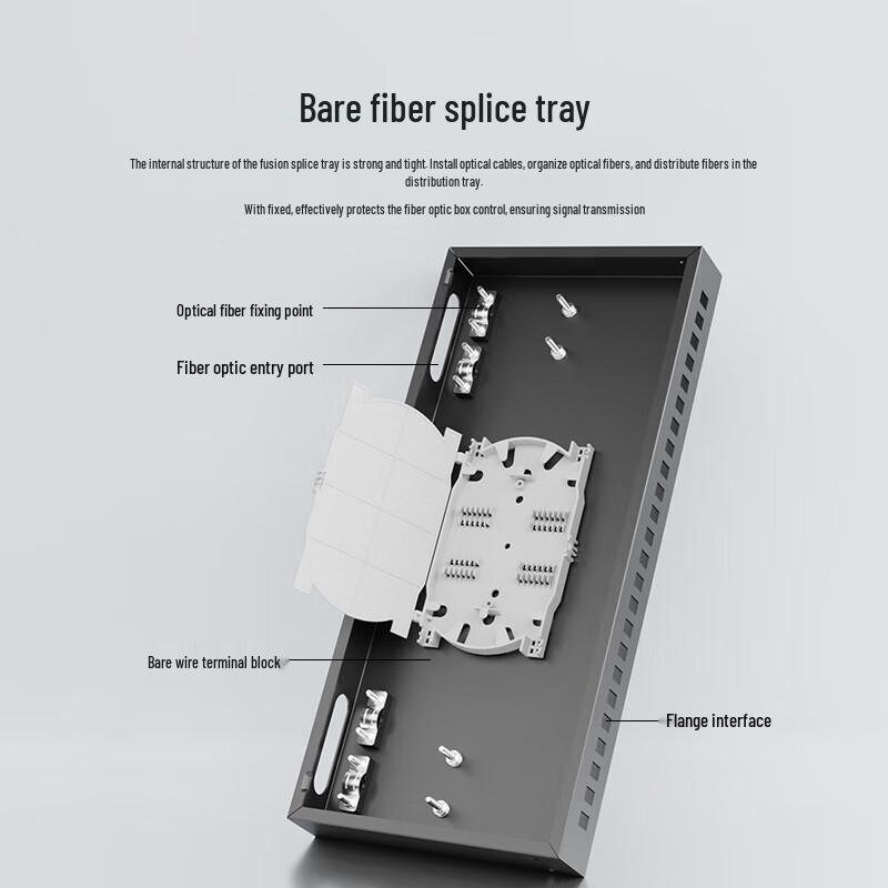 Kūnchéng 12-Port SC Single-Mode Fiber Optic Distribution Frame