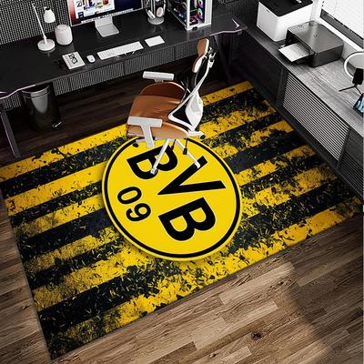 09 Football Club Office Rug Chair Mat, Game Carpet, Suitable for Front Door, Bedroom, Living Room, Desk, Holiday Gift
