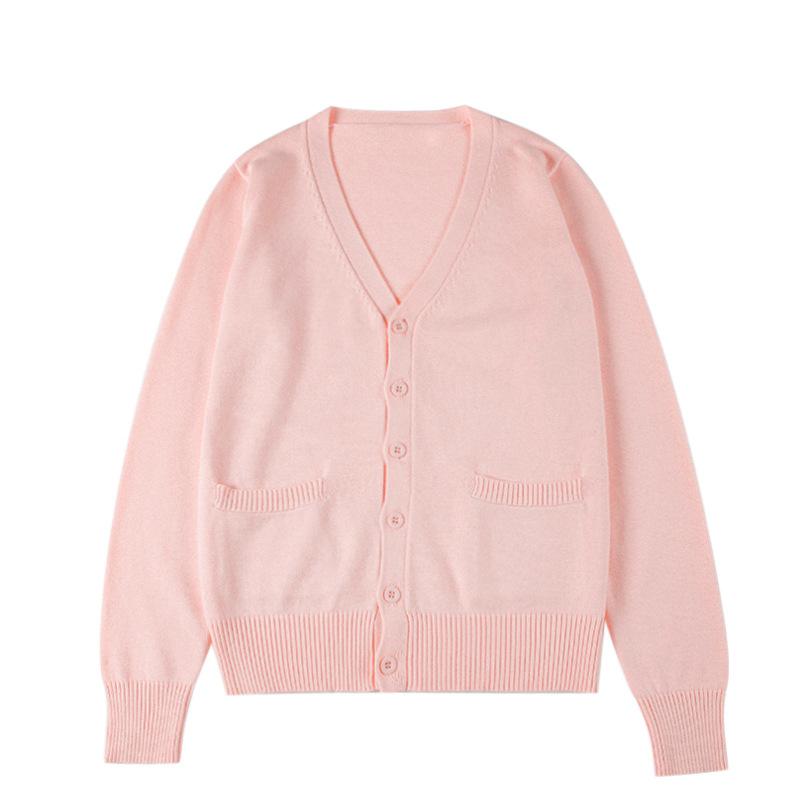 Maglione Monocolore Caramella Donna Top Lavorato a Maglia Cardigan Femminile Sottile Primavera Autunno Manica Lunga Giacca per Adulti Abbigliamento Slim XS-2XL
