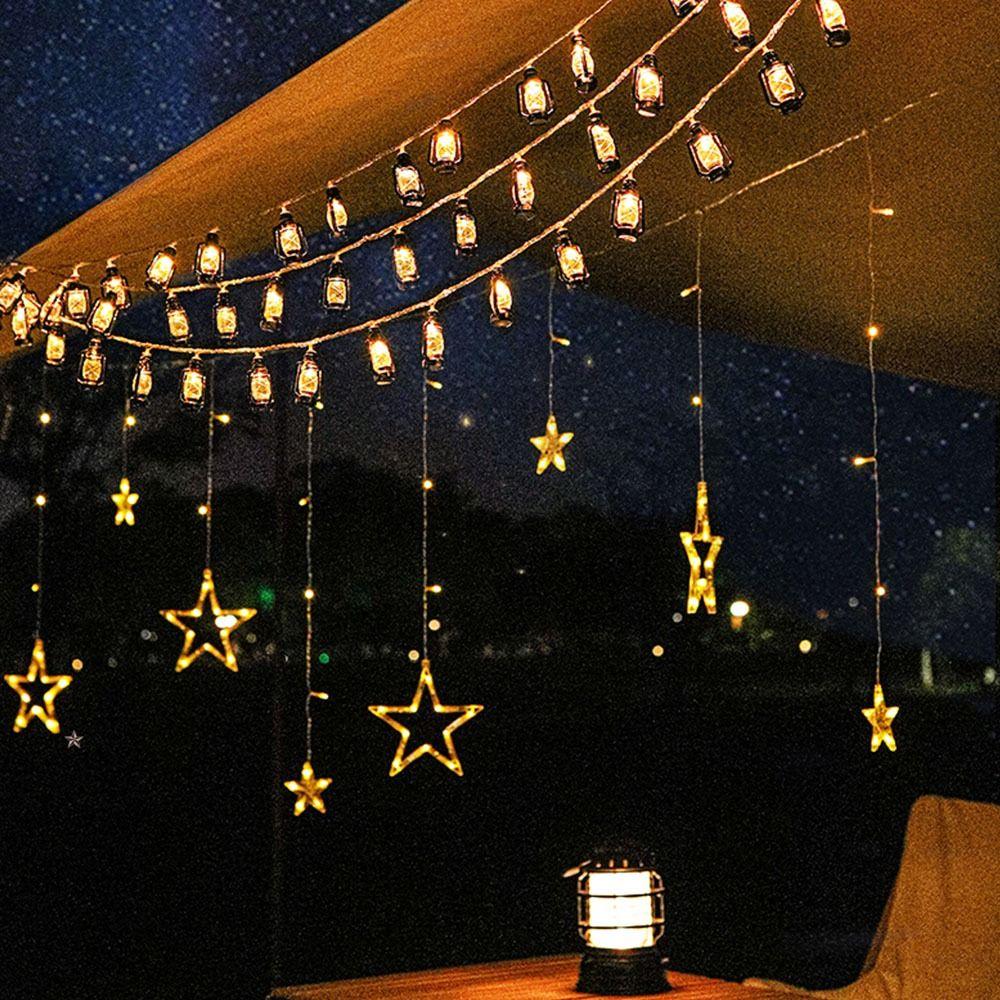 LED Party Decoration Outdoor Tent Hanging Lantern Camping String Lights String Lamp  String Lights Atmosphere Light