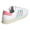 Adidas Originals Sambarose Synthetic Leather Low-Top Sneakers Women Sneakers White Green Pink GZ2797