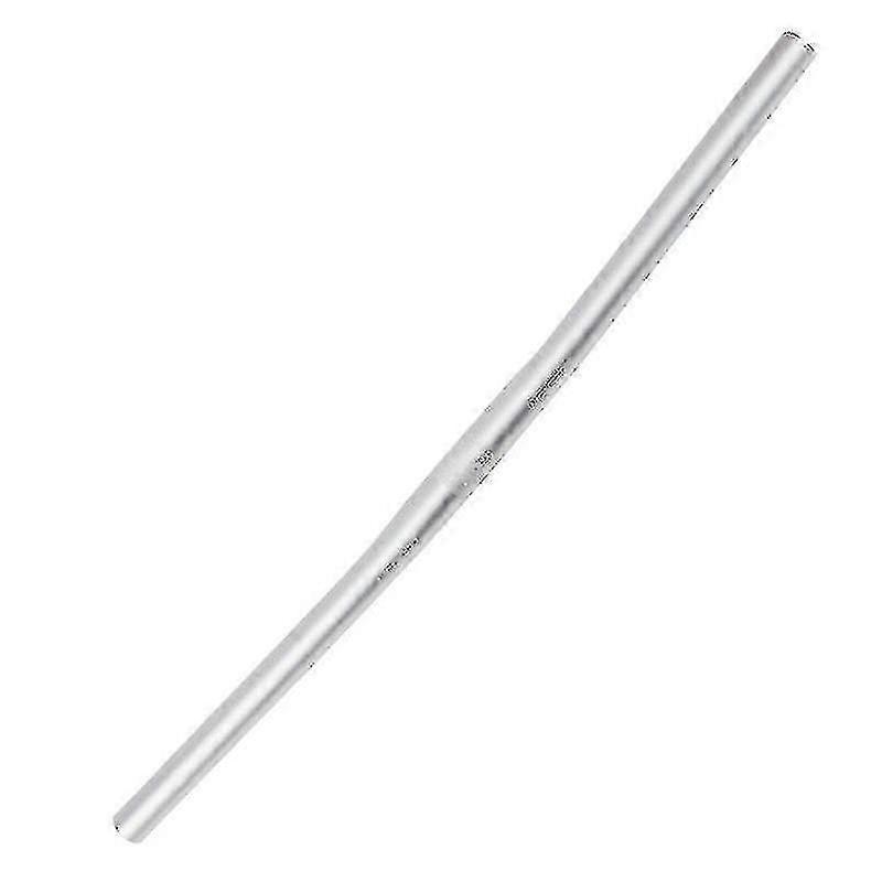 Monster 25.4x580mm Aluminum Alloy Bike Bicycle Ultra- Straight Handlebar - Silver hwy