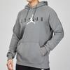 Air Jordan Sport Dna Hbr Patch Pattern Knit Pullover Hoodie Men Hoodie Grey CT6293-084