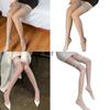 Thigh High Stockings with Antiskid Silicone Lace Top Silk Stays Up Pantyhose Women Over The Knee Socks Cosplays Costume
