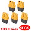 XT60H Plugs Male Female Bullet Connector Wire Cable Connectors Adapter XT60 Power Plug with Sheathfor RC Lipo Battery Airplane