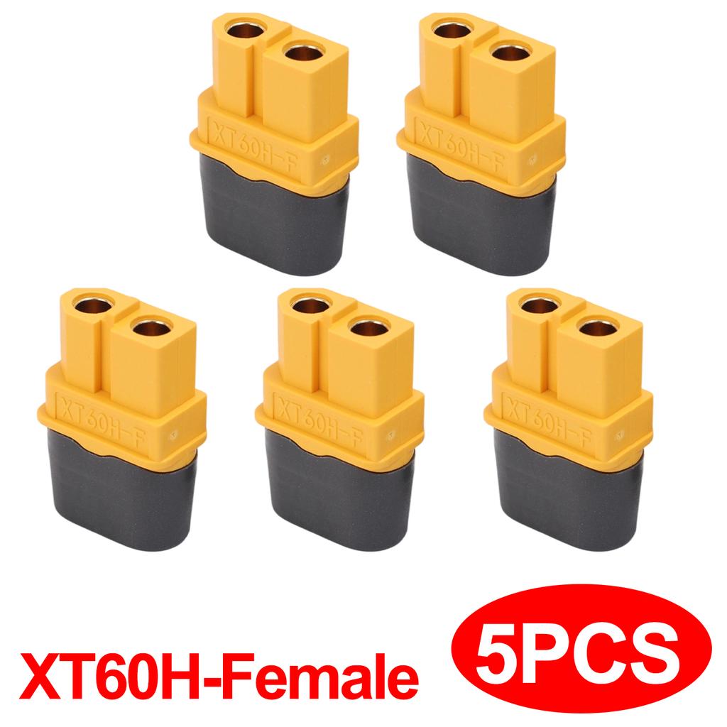 XT60H Plugs Male Female Bullet Connector Wire Cable Connectors Adapter XT60 Power Plug with Sheathfor RC Lipo Battery Airplane