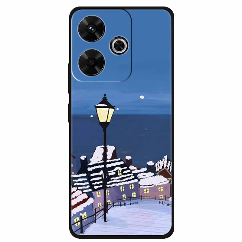 For Xiaomi Redmi 13 4G Cases Silicone Soft Landscape Phone Fashion Cover for Xiaomi Redmi 13 4G Cases TPU Redmi13 Protective Redmi 13 4G