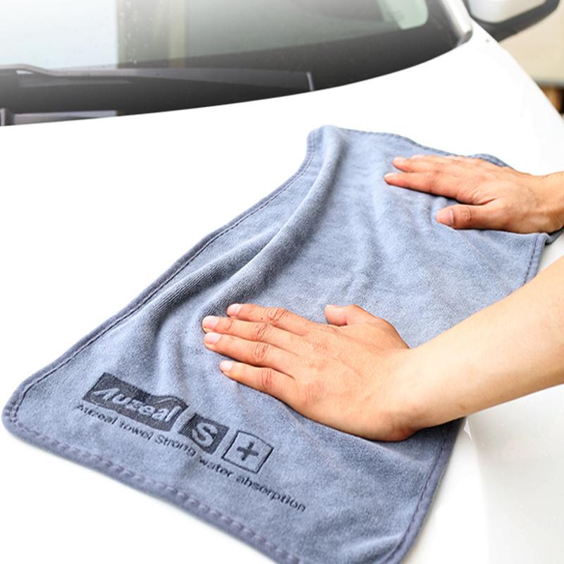 Thickened Car Wash Microfiber Towel High Water Absorption Fast Drying Cloths Rag Auto Care Detailing Towel Car Cleaning Tools