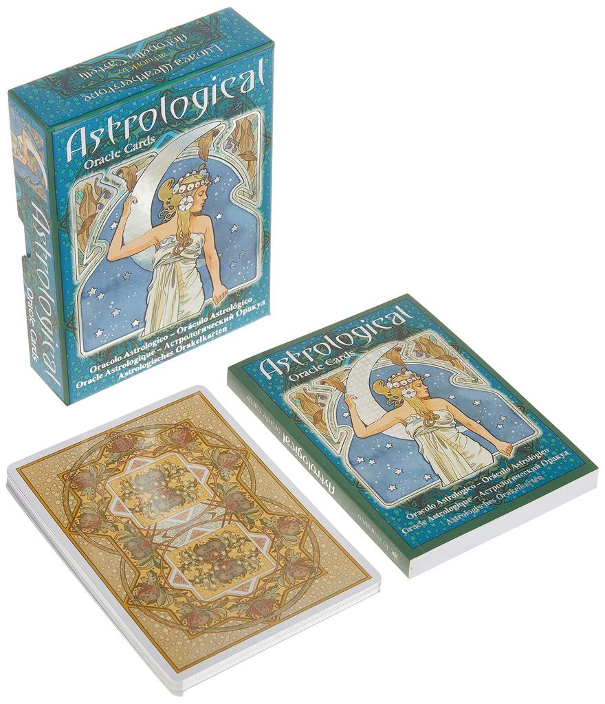 Kancharo 22-Card Oracle Card Set, Tarot Card Reading [Astrological Oracle Cards] Includes Japanese Oracle Card Basic Instructions & Pouch (Authentic)