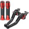 Italika 250Z Motorcycle CNC Brake & Clutch Levers with Handlebar Grips | South America Compatible