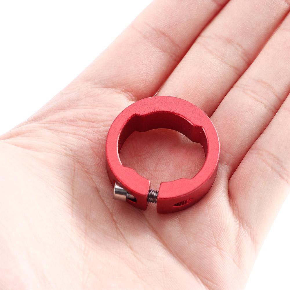 Bike Aluminum Zinc Zinc Alloy Bicycle Grips Ring End Lock Rings Bike Grips Fixing Ring Handlebar Lock Ring