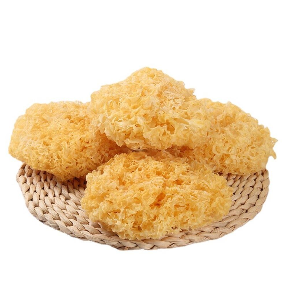Organic Dried Snow Fungus 500g Premium White Tremella Mushroom for Herbal Tea Health 01