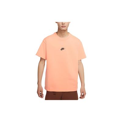 SS22 Logo Print Solid Color Crew Neck Short Sleeve T-Shirt Men Tops Brown DN5241-824