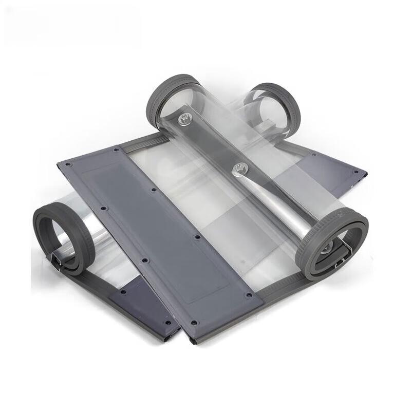 Transparent Magnetic Soft Screen Door Curtain