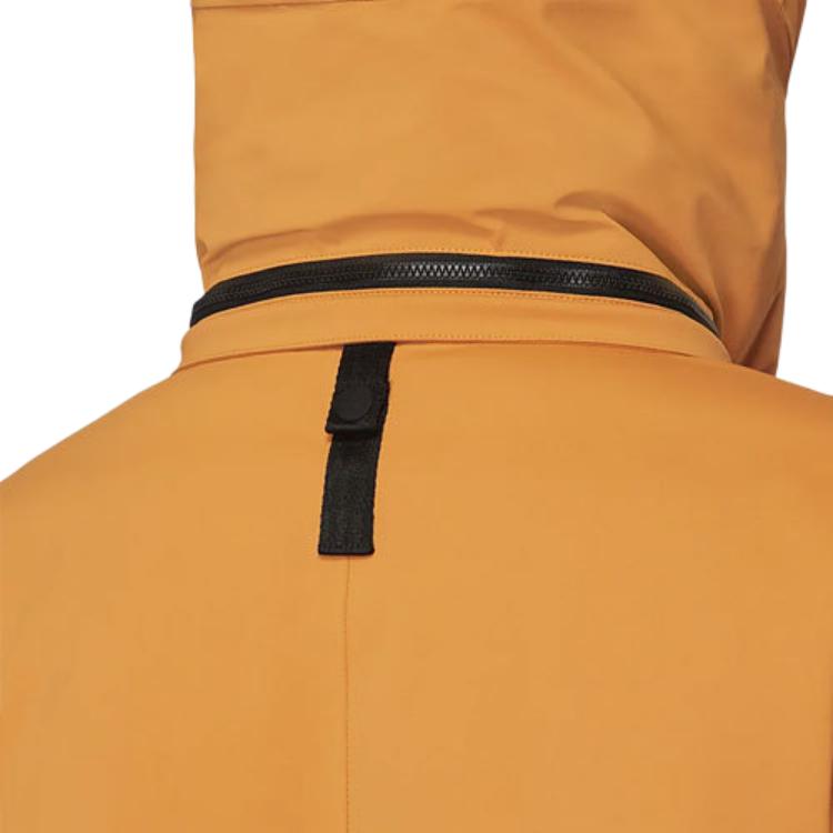 Nike Casual Logo Solid Long Hooded Cotton Coat Women Coats Light-Curry-Yellow DD4659-738