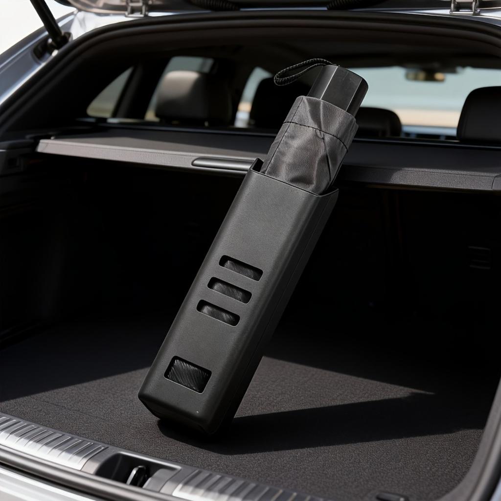 1 Car Trunk Umbrella Storage Box—easy To Install and Space-saving Car Accessory