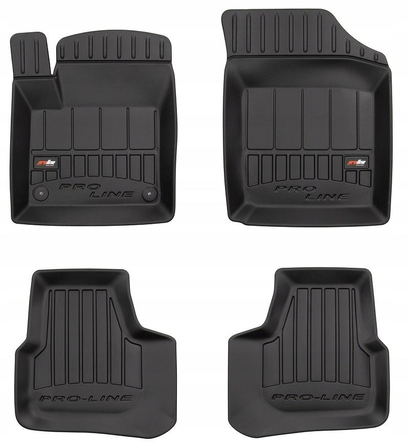 Rubber Mats, Door Mats, Door Mat Peugeot 207 2006-2012, 3D Trough