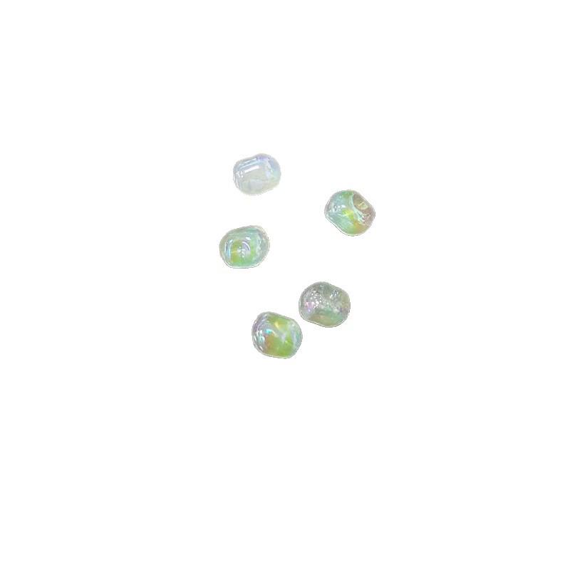 Pearlescent Mermaid Iridescent Acrylic Beads for DIY Jewelry Making