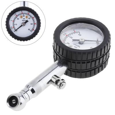 UNIT YD-6025 Dokładny miernik ciśnienia powietrza w oponach samochodowych 0-60 Psi Dial Meter