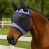 Maschera Protettiva Traspirante per Cavalli Copricapo per Cavallo Maschera Professionale Anti-Mosche per Cavalli Maschera Comoda ad Asciugatura Rapida per Cavalli