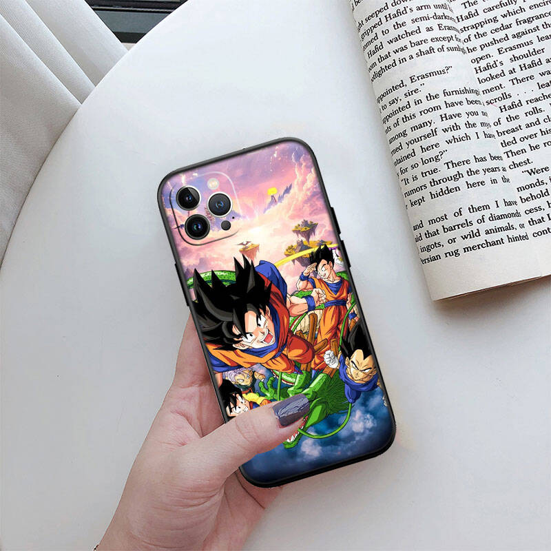 MH48 Dragon Ball Goku Phone Shell Case for Redmi Note 8 9 10 11 11S 10C 10X 10A 10T 9A 9C 9T 9S 8T Pro Max Plus Prime
