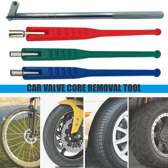 Emergency Roadside Tire Repair Valve Stem Puller Tool Kit, Removal And Installation Tool, Vehicle Core Replacement Reusable Remover for RV Truck