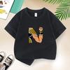 Dragon Ball Summer Childrens TShirt with DZ Letters Print Cute Casual Short Sleeve for Boys and Girls Suitable As A Gift