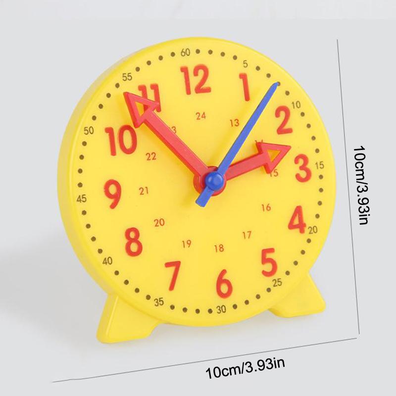 Children Montessori Clock Educational Toys Hour Minute Second Cognition Matching Puzzle Toys Kids Early Preschool Teaching Aids