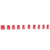 A96I-Nut And Bolt Thread Checkers Inch & Metric Nut And Bolt Identifier Gauge Set,36 Male/Female Nut And Bolt Sizing Gauges Dura