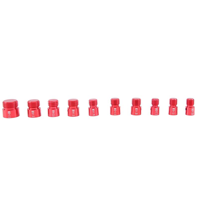 A96I-Nut And Bolt Thread Checkers Inch & Metric Nut And Bolt Identifier Gauge Set,36 Male/Female Nut And Bolt Sizing Gauges Dura