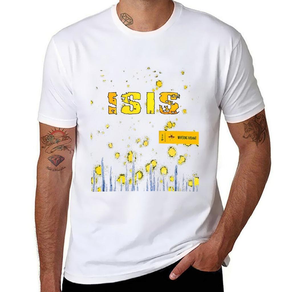 ISIS - LŚNIĄCY WAHAJĄCY SIĘ Koszulka męska t-shirt koszulki z grafiką dla mężczyzny paczka biała Koszulka