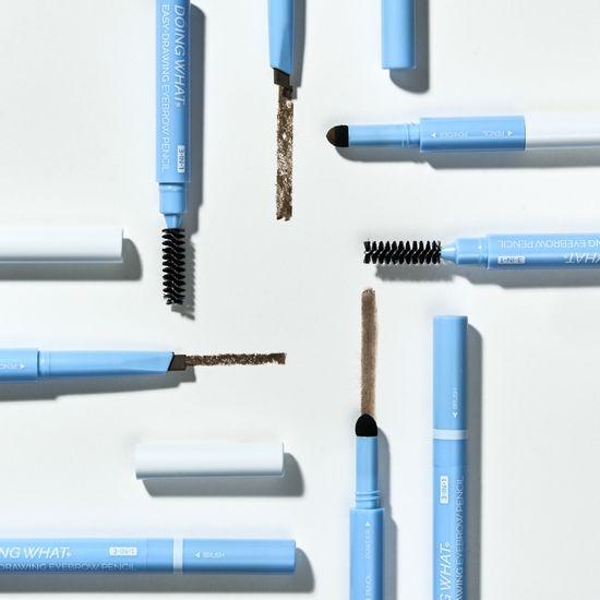 Doing What 3-in-1 Easy Drawing Eyebrow Pencil (Dark Gray)