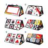 Montessori Toys Tummy Time Floor Mirror Educational Toys Baby Sensory Development High Contrast Baby Toys 0 12 Months