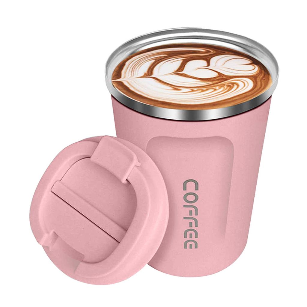 510ml Vacuum Stainless Steel Cup Coffee Cup Double Layer Anti-scald Insulation Cup Temperature Keep Cup
