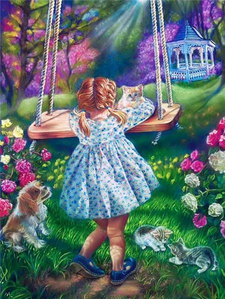 

Алмазная картина Лаванда Пейзаж Вышивка крестиком Мозаика Закат Вышивка Стразы Картина Ручная работа Подарок Full Round 20x30CM