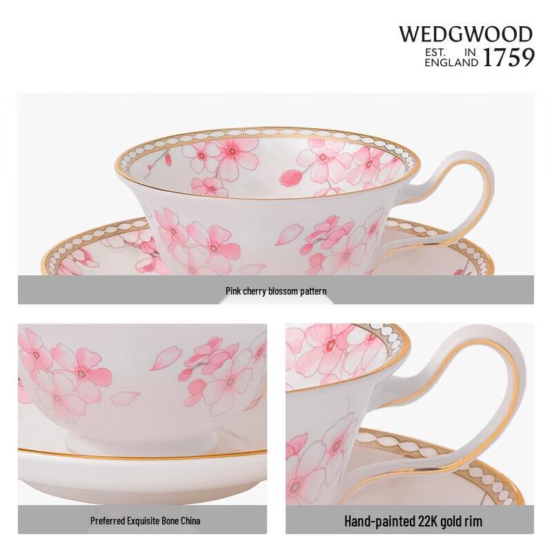 Wedgwood Sakura Spring Bud Bone China Tea Set