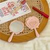 Buttermilk - Rose Shaped Handheld Mirror