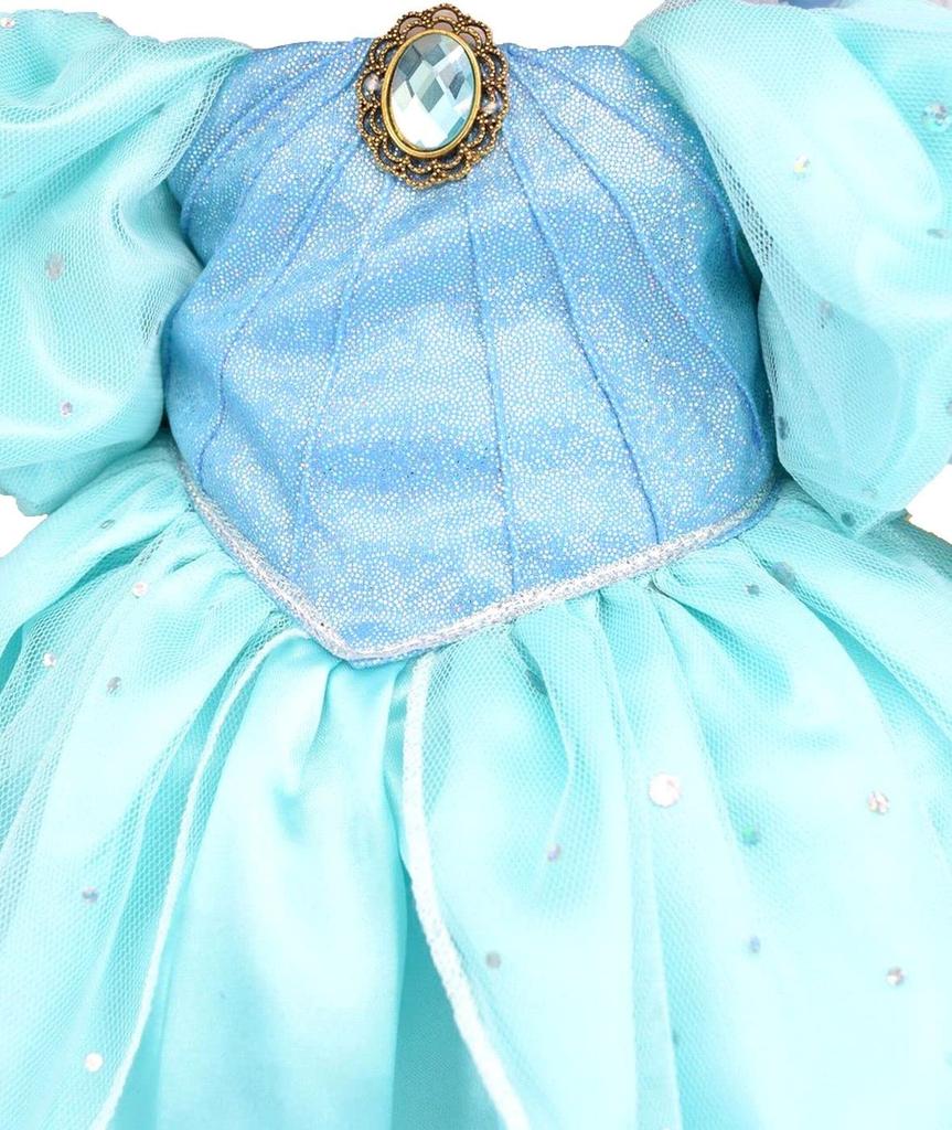 Teddy Bear Online Store Alice Stella Lou Costume Little Mermaid Ariel for Small Size Dress-Up (No Body) (Stella Lou)