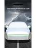 All-Season Car Sunshade Cover with Reflective Strips and Thickened Oxford Cloth