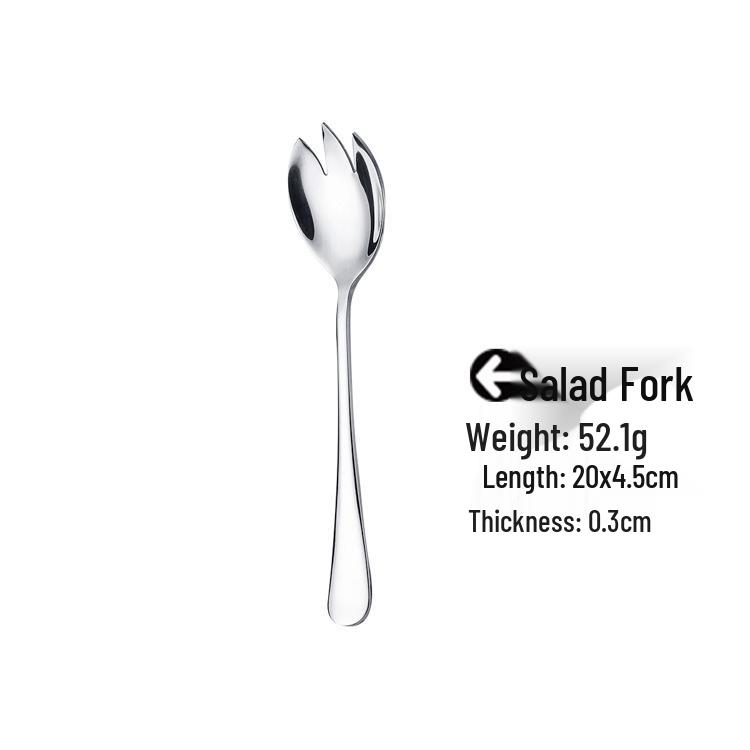 Stainless Steel Cutlery Set: Knife, Fork & Spoon - High-Grade Tableware for Hotels
