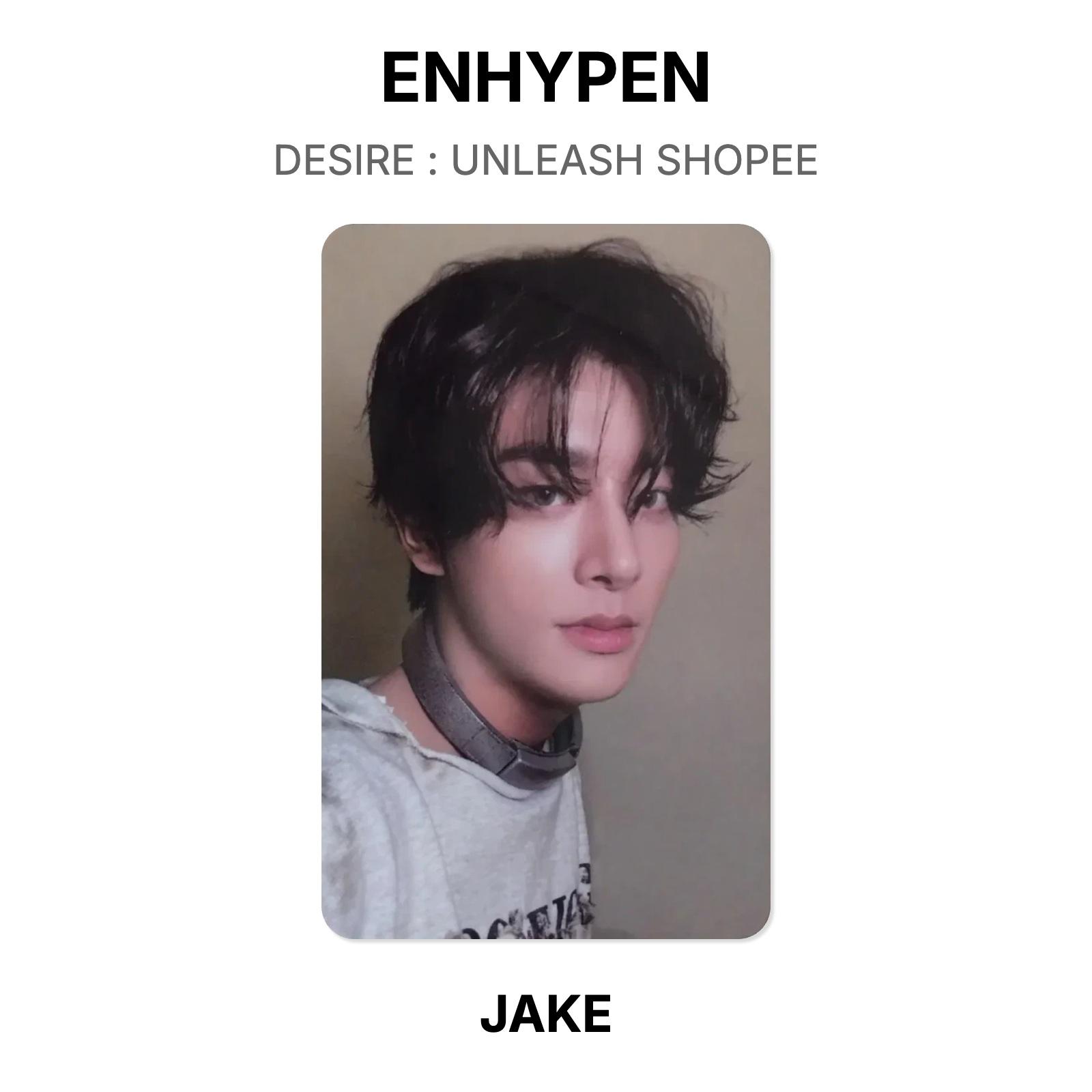 ENHYPEN DESIRE : UNLEASH SHOPEE Official Photocard JAKE