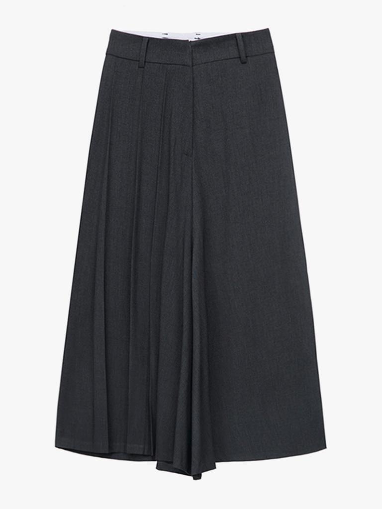 SPNK Pleated Pants_Charcoal