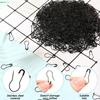 1000Pcs Gourd Shape Clothing Tag Pins Stainless Steel Hanging Tags Pins Safety Pins  Fabric Arts
