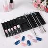 10-Compartment Plastic Pen Stand with Color Palette Nail Art Tools Holder  for Nail Art Painting