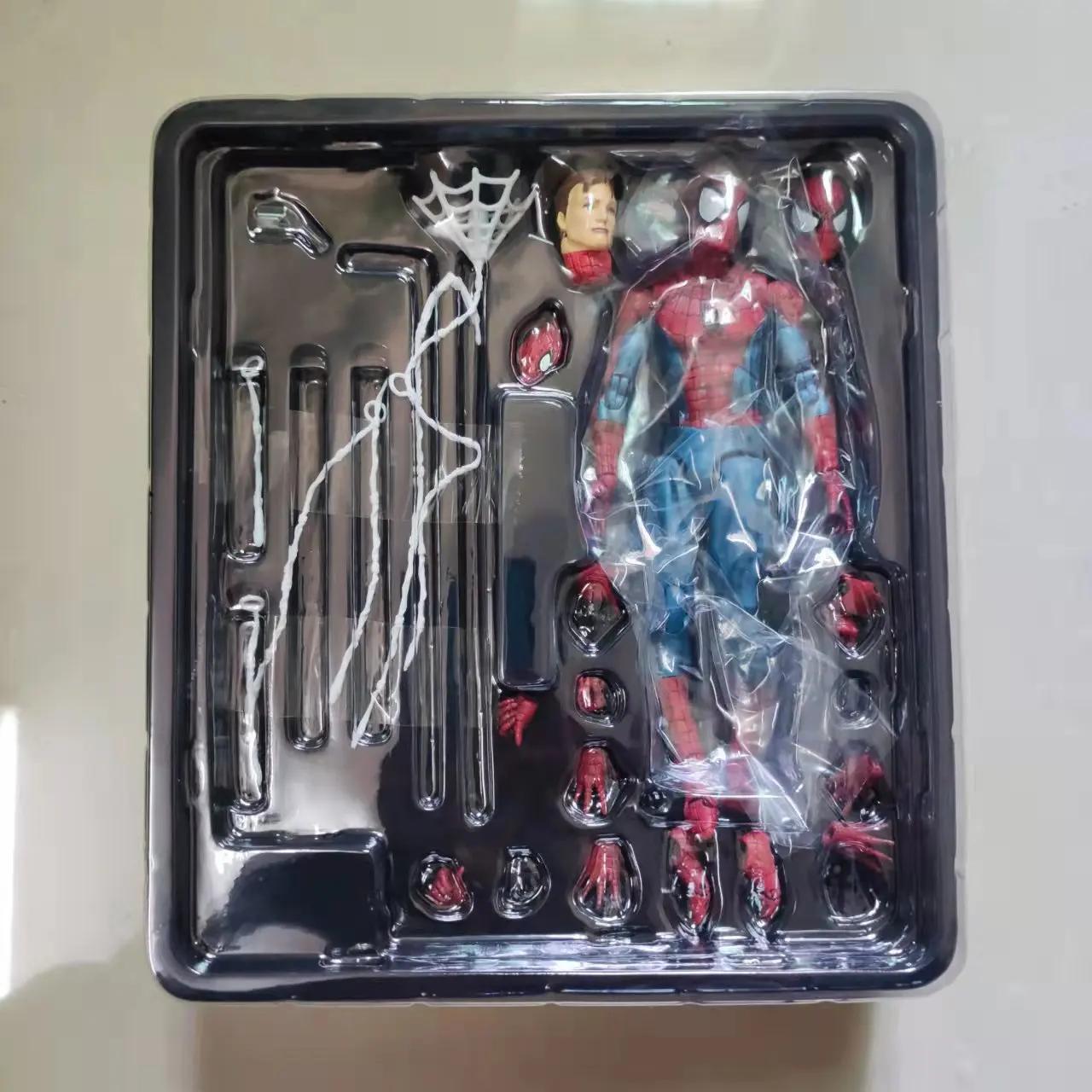 

Avengers SHF Spider Man Upgrade Suit Activity Edition SpiderMan PVC Action Figure Collectable Model Toy Doll Present