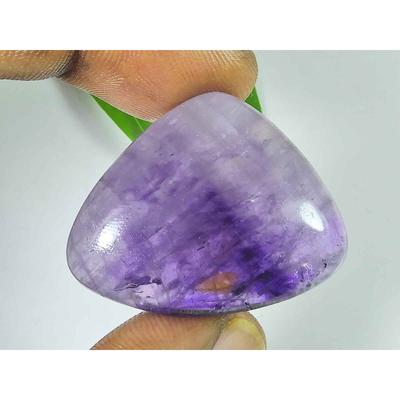 Améthyste Violet Naturel Forme Poire Cabochon Pierre Gemme Libre 59cts 28X34X9MM SK-3655