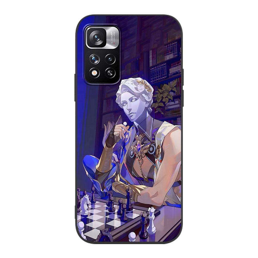 

Доктор. Чехол Ratio Honkai Star Rail для Xiaomi Redmi Note 8 10 11 9 10S 12 Pro Plus 7 8T 9S 12S 11S 11T, мягкий черный чехол из ТПУ для телефона Redmi Note 12 5G