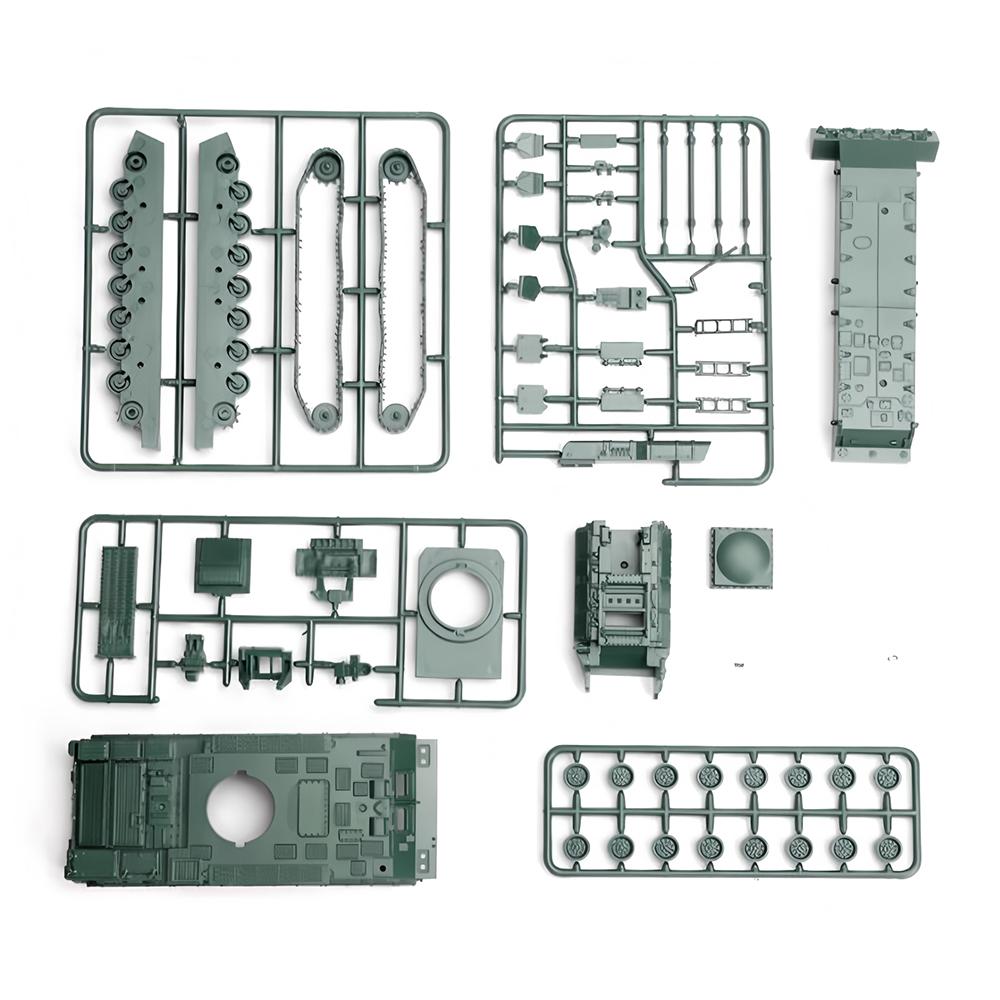 1/72 Army Military Toy Model HQ-17 Antiaircraft Missile Assembly Armored Vehicle Tank Truck Cannon Car Puzzle Plastic Model Toys